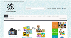 Desktop Screenshot of papeldembrulho.com